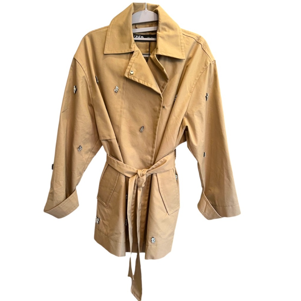 NWT Zara water repellent coat